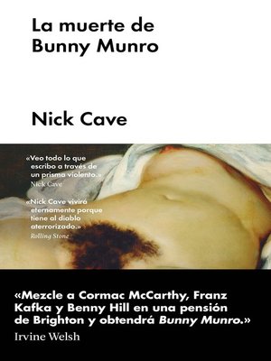 cover image of La muerte de Bunny Munro